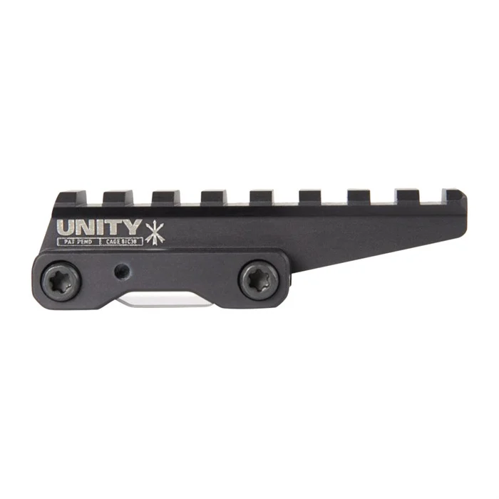 UNITY TACTICAL – FAST OPTIC RISER BLACK, Bild 3 von 3