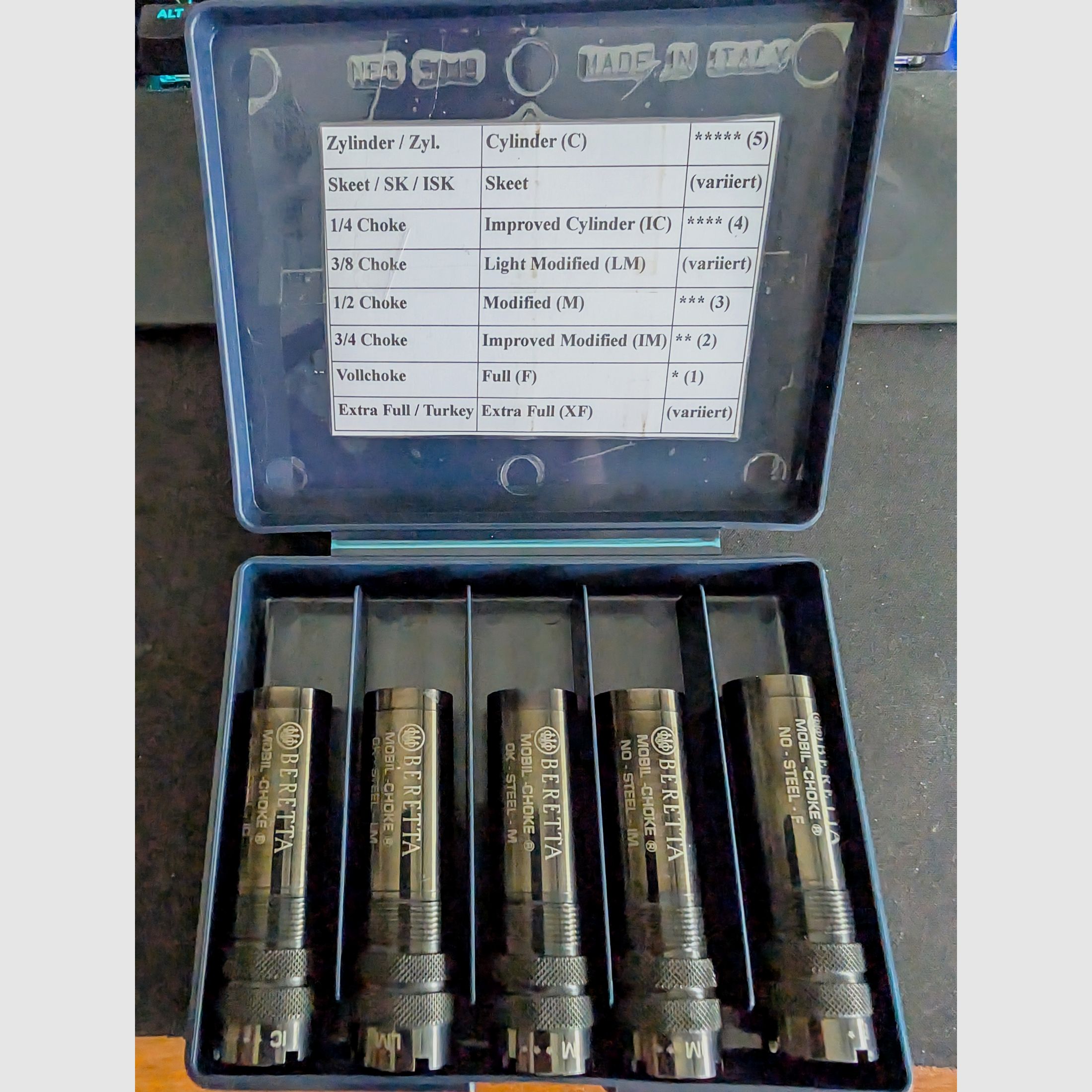 Choke Mobilchoke erweitert 2cm Kal. 12 F* / IM** / M***/ LM / IC ****