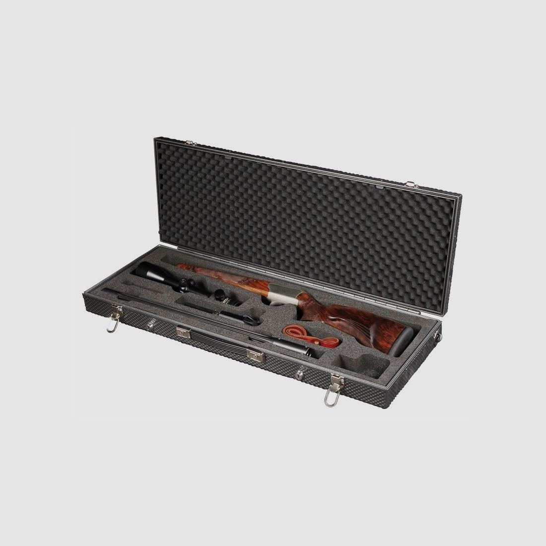 EISELE Gewehrkoffer CLAYSHOT Alu silver-vain / Blaser R8/R9