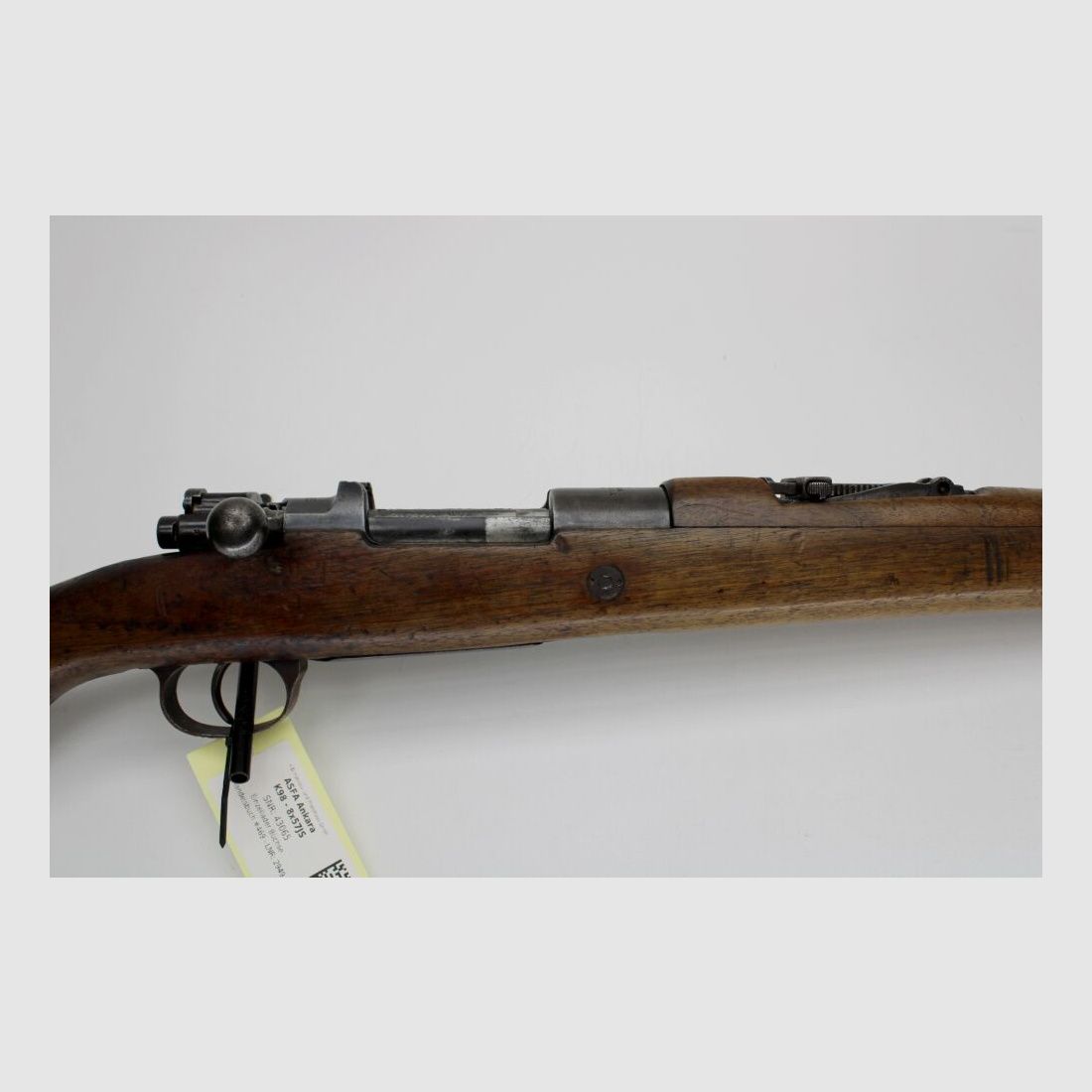 Single-shot rifle ASFA Ankara Turkish Mauser 8x57JS
