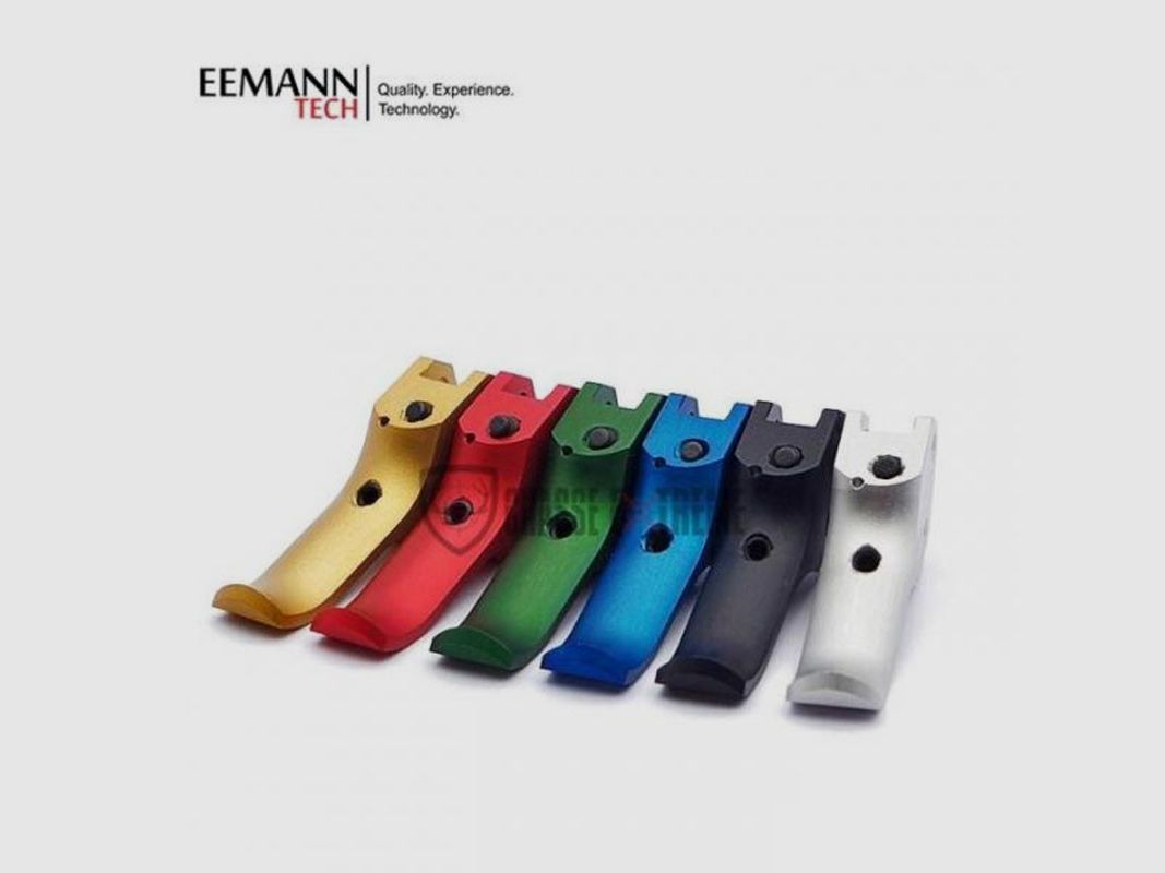 EEMANN TECH BACK-SHIFTED Abzug Typ glatt für CZ 75/Shadow 2 - Grün