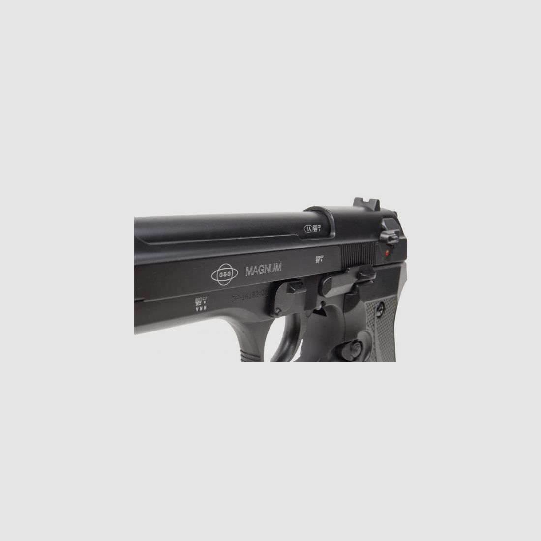 EKOL Firat Magnum Black 9mm P.A.K. - Gas Signal - Blank Firing Pistol, image 4 of 8