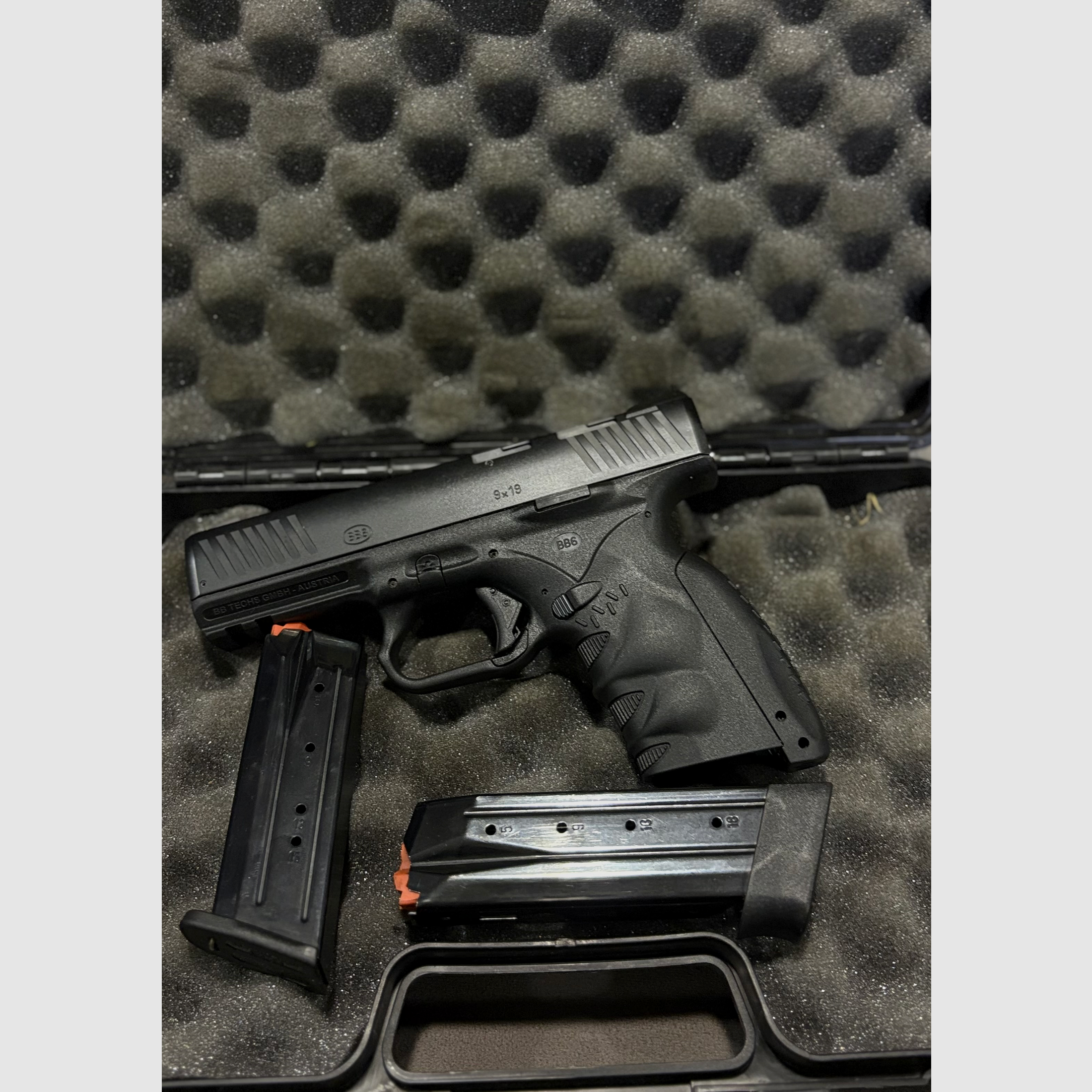 Pistola BBTechs BB6, cal. 9x19, k.p. Austria #60 K14/25, imagen 1 de 4