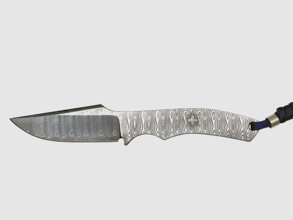 SWISS BORDER GUARD KNIFE MODELL 23 DAMAST, Bild 1 von 3