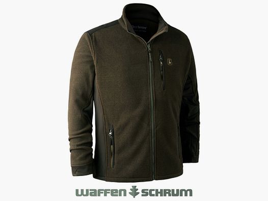 Deerhunter Fleecejack Muflon Zip-In Art groen
