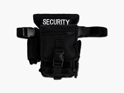 MFH Hüfttasche mit Bein- und Gürtelbefestigung SECURITY schwarz