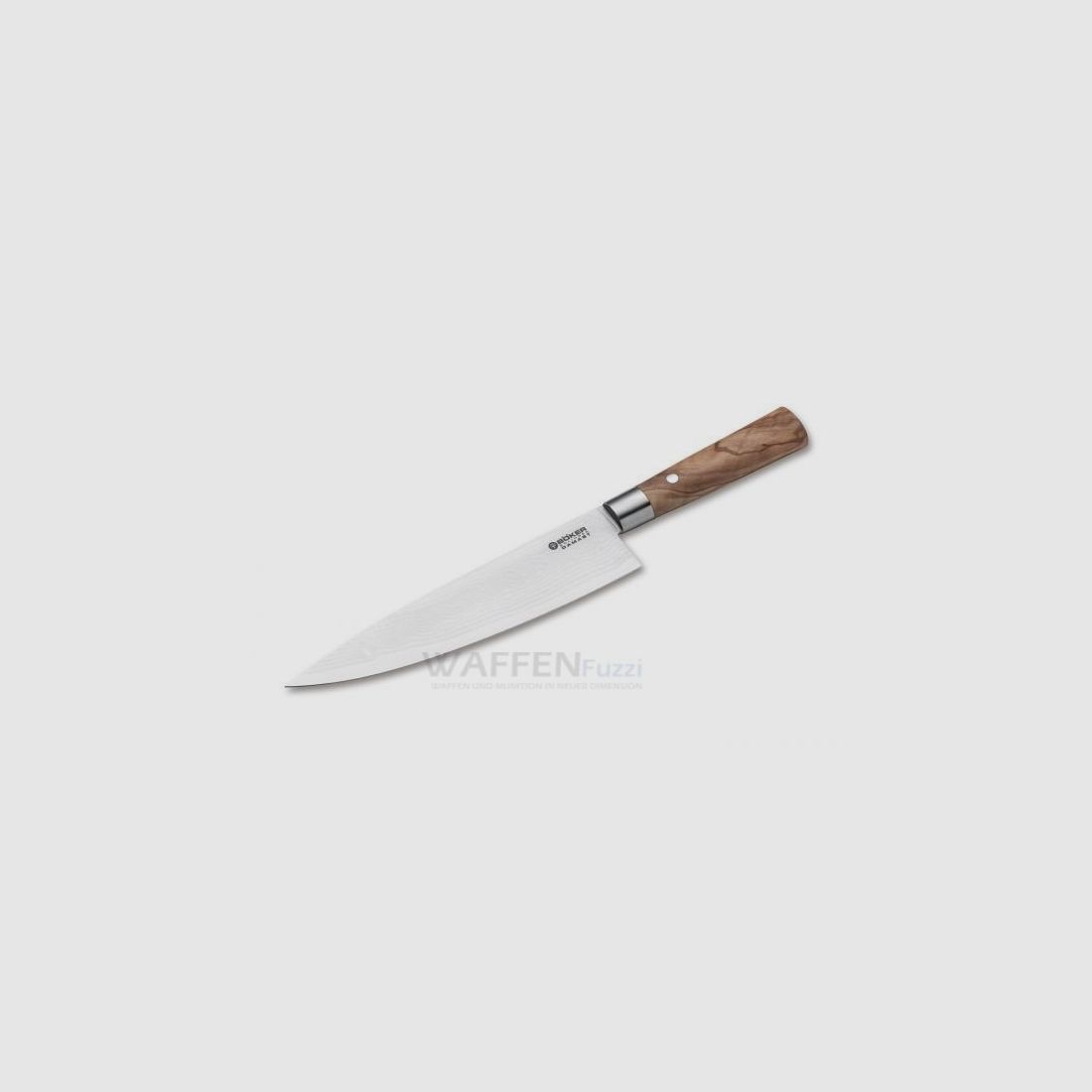 Böker Damast Olive Allzweck Kochmesser