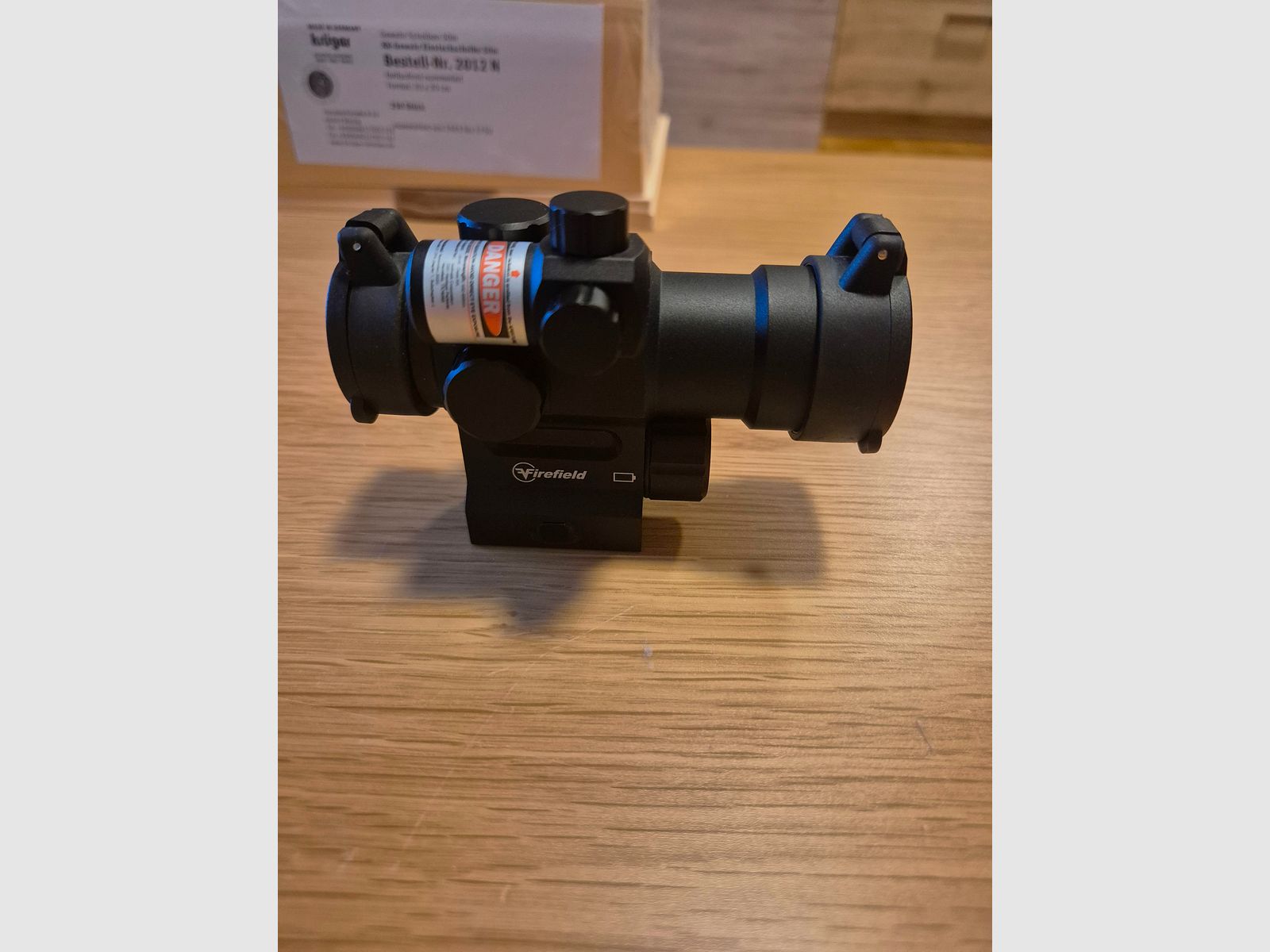 Firefield Impulse 1x30 Red Dot Sight mit integriertem Rotlaser