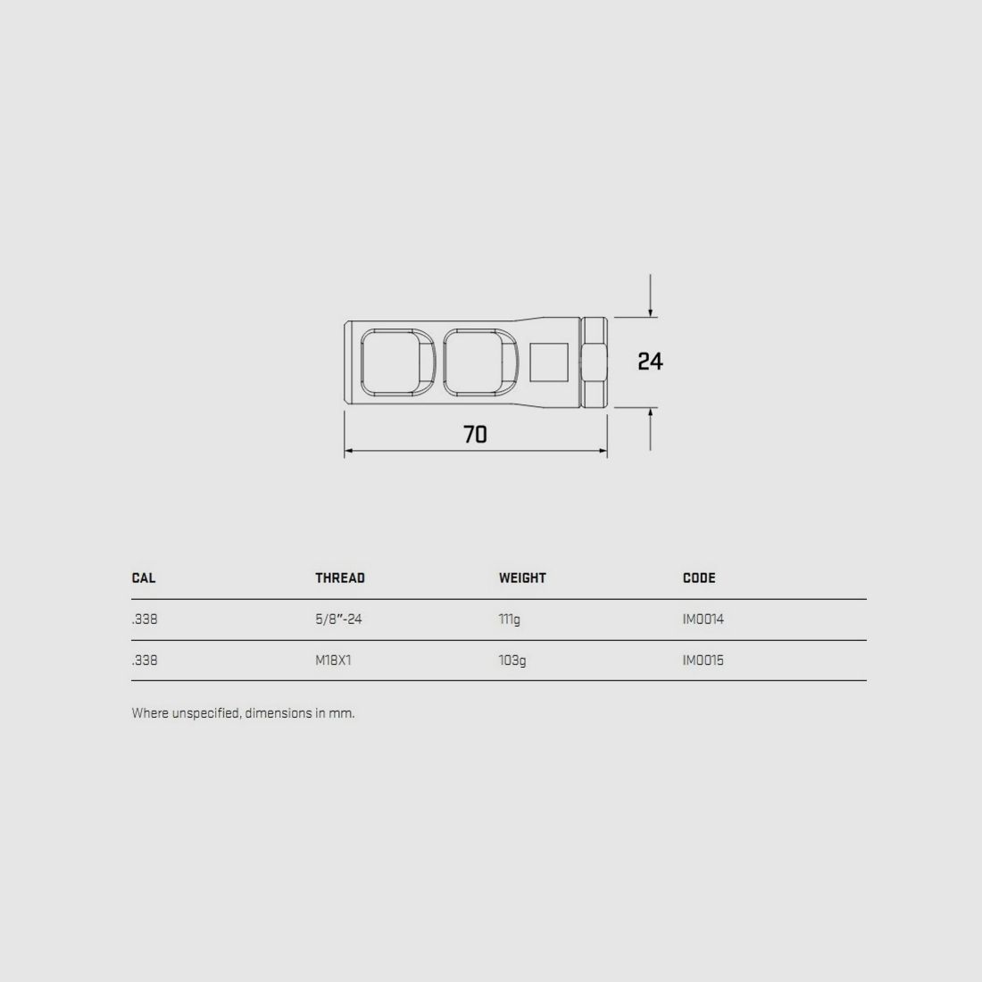 Imperium frein de bouche 5/8"-24, image 4 sur 4