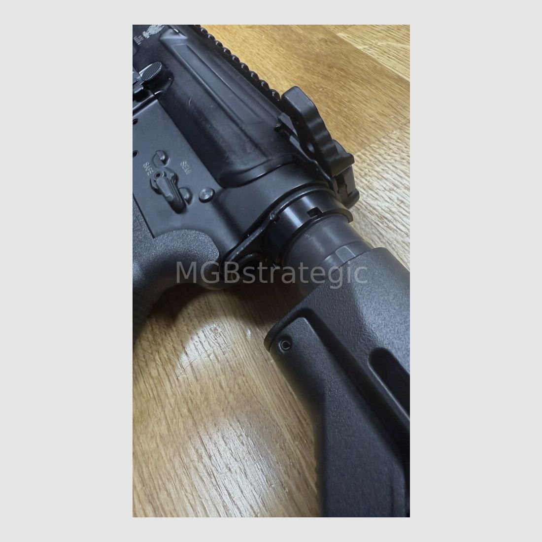 WBP PIAST - halbautom. Büchse .223Rem - Typ AR-15 AR15 14,5" - für Jahresjagdscheininhaber - 1/8 Drall - Match Abzug Triggertech Duty Single Stage-Abzug