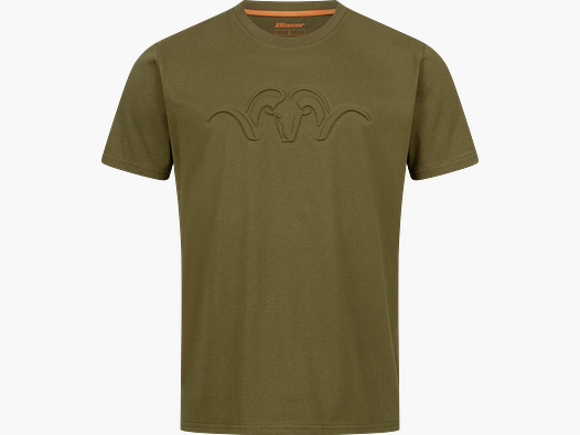 Camiseta Argali 3D Debossed para Hombre Verde Oliva Oscuro XL