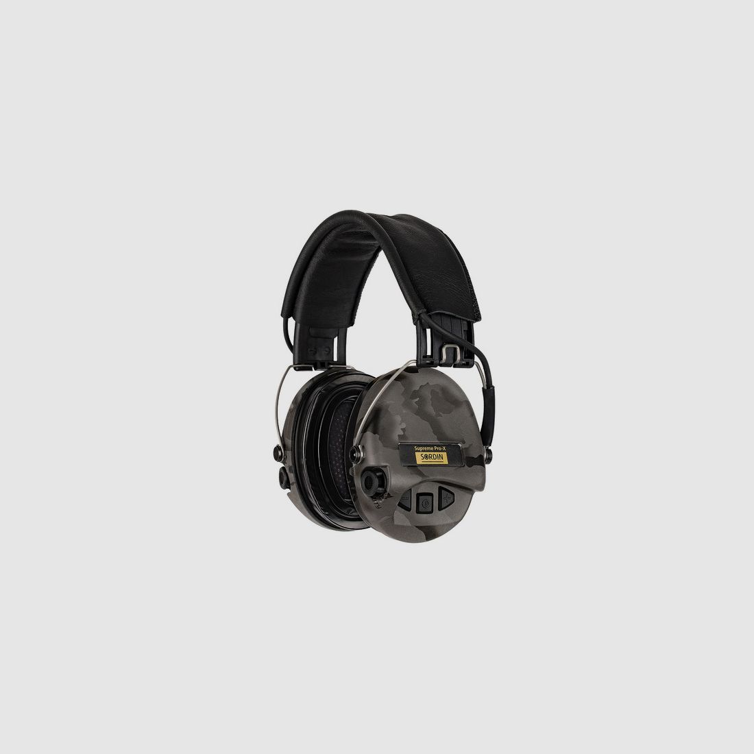 Supreme Pro-X LED, Night Camo Edition, with Gel Padding, Leather Headband; SNR: -29dB