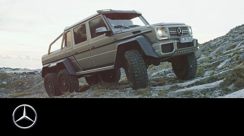 Mercedes-Benz G 63 AMG 6x6: The Super-Offroader