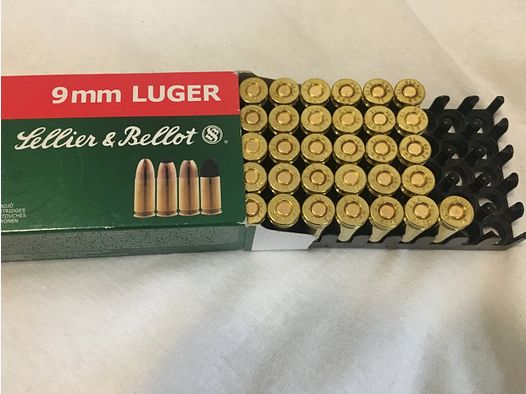 Restmunition 9 mm Luger Full Metal Jacket
