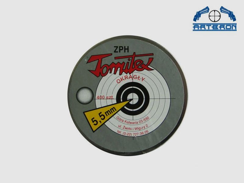 Tomitex round ball pellet cal. 5.5 mm