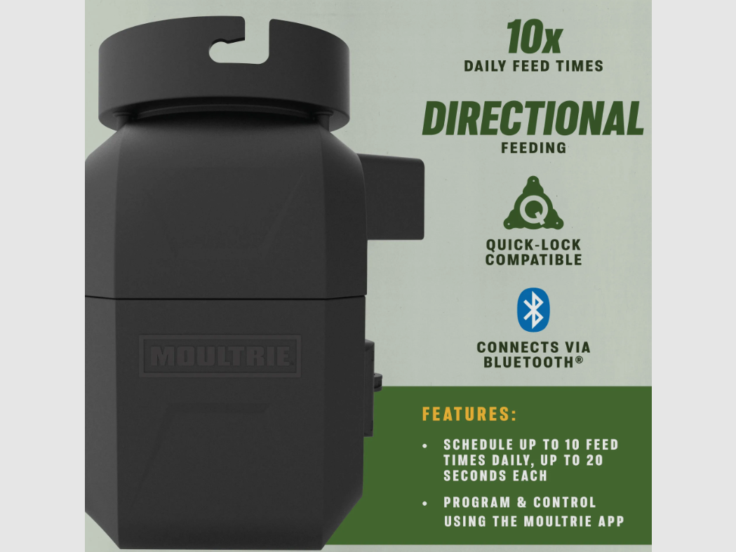 Moultrie Futterautomat PRO HUNTER III DIRECTIONAL FEEDER KIT, Bild 1 von 13