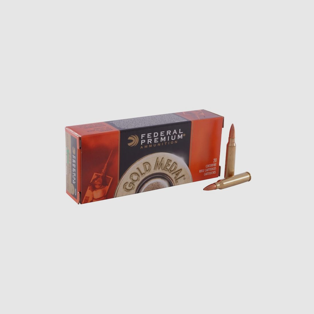 Federal Premium Gold Medal Sierra MatchKing .223 Rem. 69GR BTHP 20 Patronen