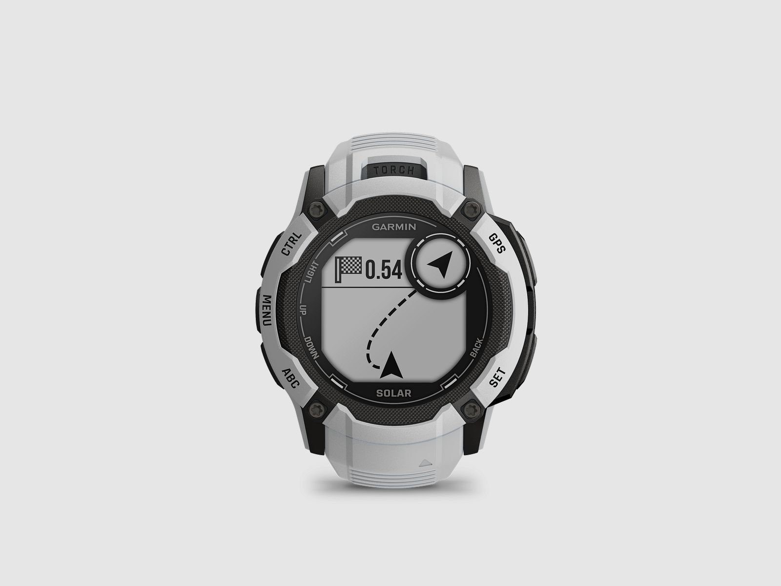 Garmin Instinct® 2X Solar, Steinweiss