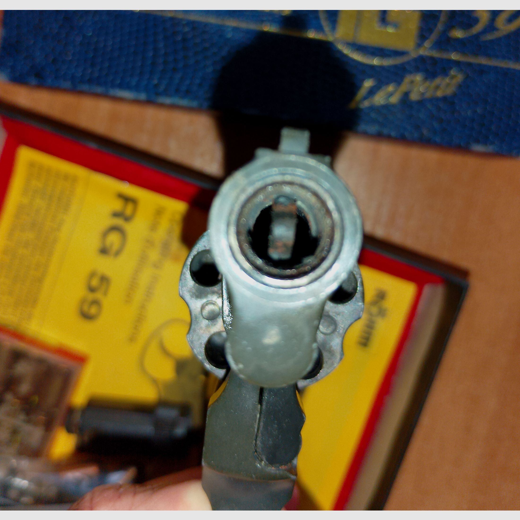 Röhm RG 59N Le Petit Schreckschussrevolver im Kaliber 9mm R.K. mit OVP!