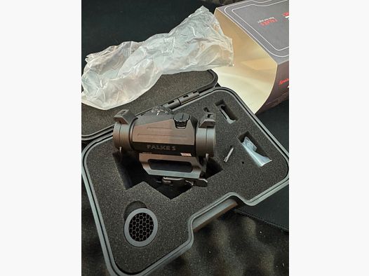 Falke S Red dot Sight, Rotpunktvisier, Durchgehen, Reflexvisier, AR-15, 