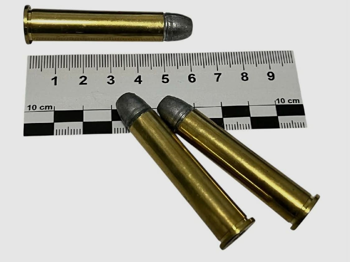 3-piece set decorative cartridges – cal. .45-70 Government