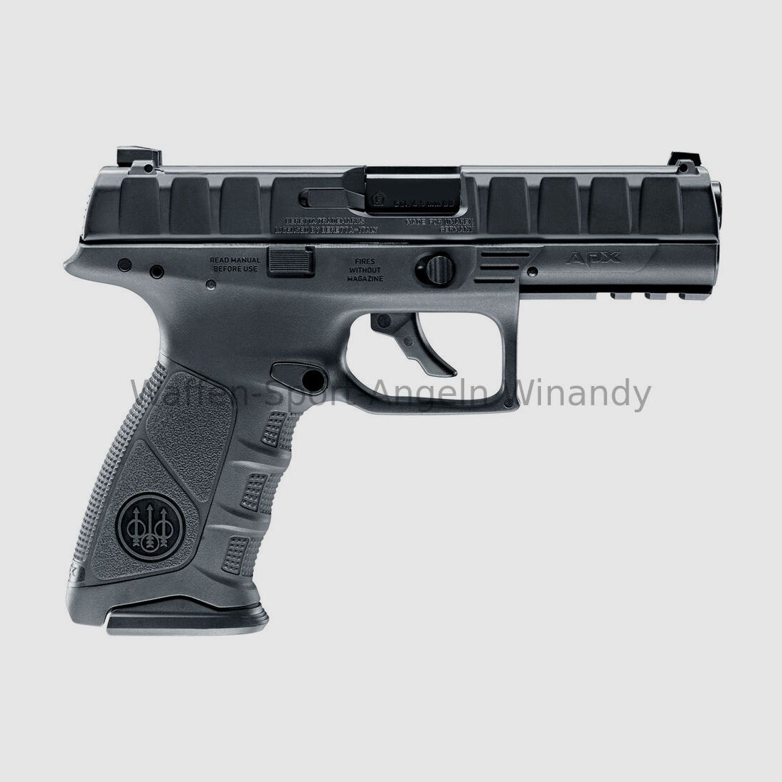 BERETTA	 APX schwarz BB 4,5mm 19 Schuß