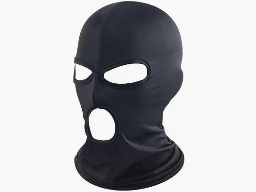 Cagoule 3 Trous (Noir)