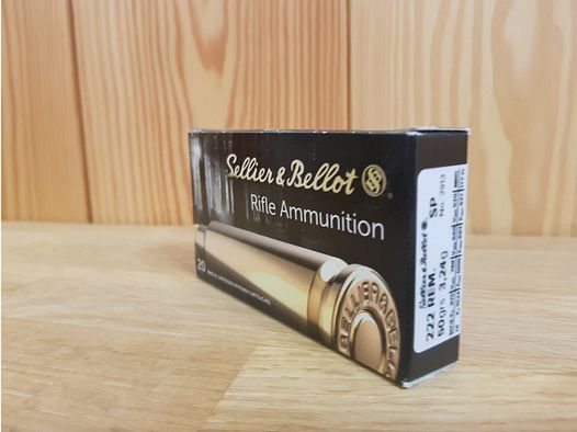 SELLIER & BELLOT MUNITIE CAL. 222 REM. 50 GR SP