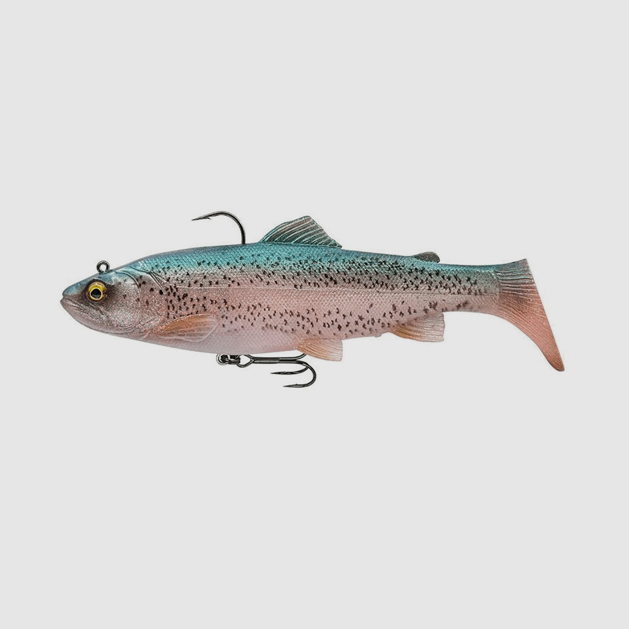 SAVAGE GEAR – 3D TROUT RATTLE SHAD 17cm 90g Fast Sinking | Clear Rainbow