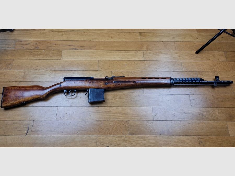 Emblématique fusil semi-automatique soviétique SVT-40 – Arsenal Tula 1941 – Mono matricule 7,62x54r – 2 chargeurs – TBE, image 18 sur 22