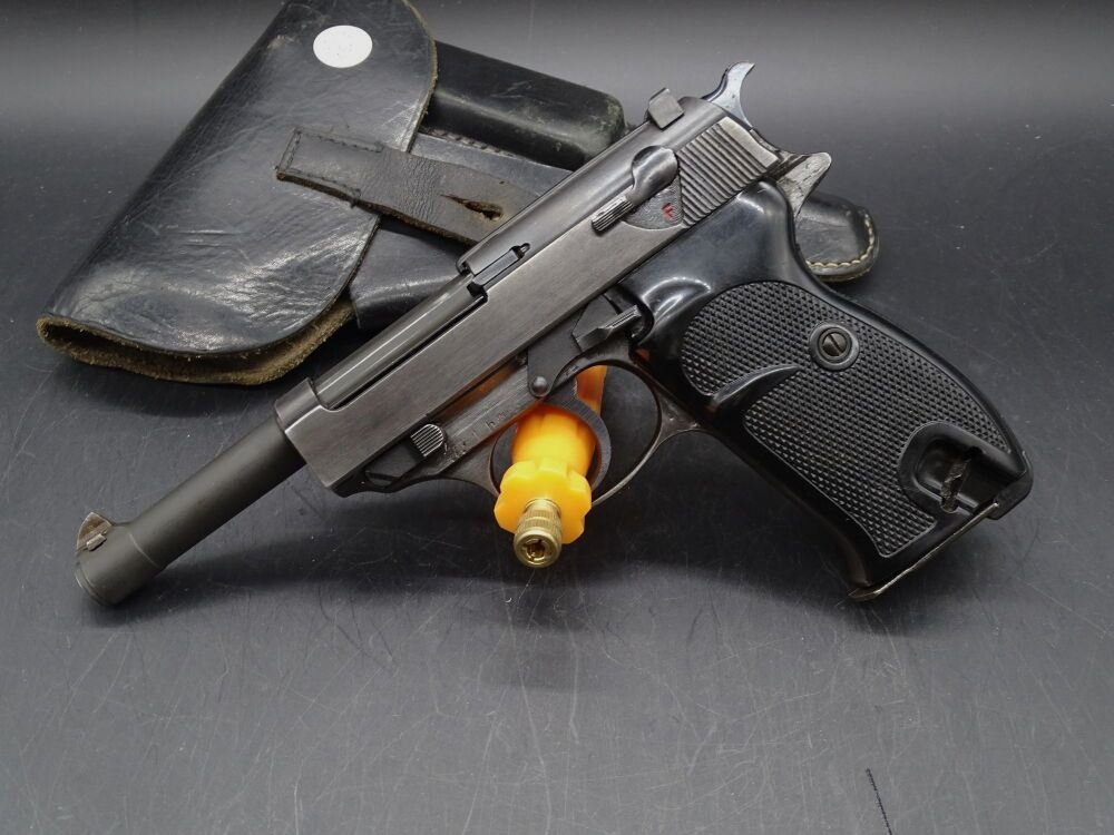 Walther P38 WAA caliber 9mm Luger holster EWX 1944 P38