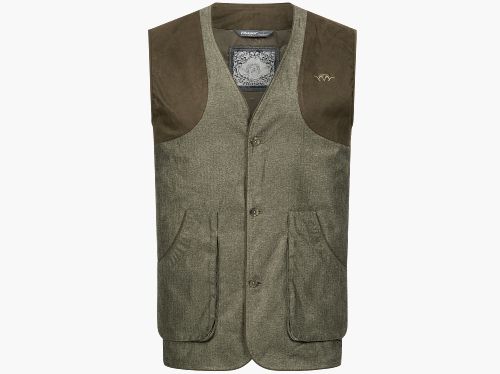 Blaser Herren VINTAGE Wing Weste oliv-melange / schwarz