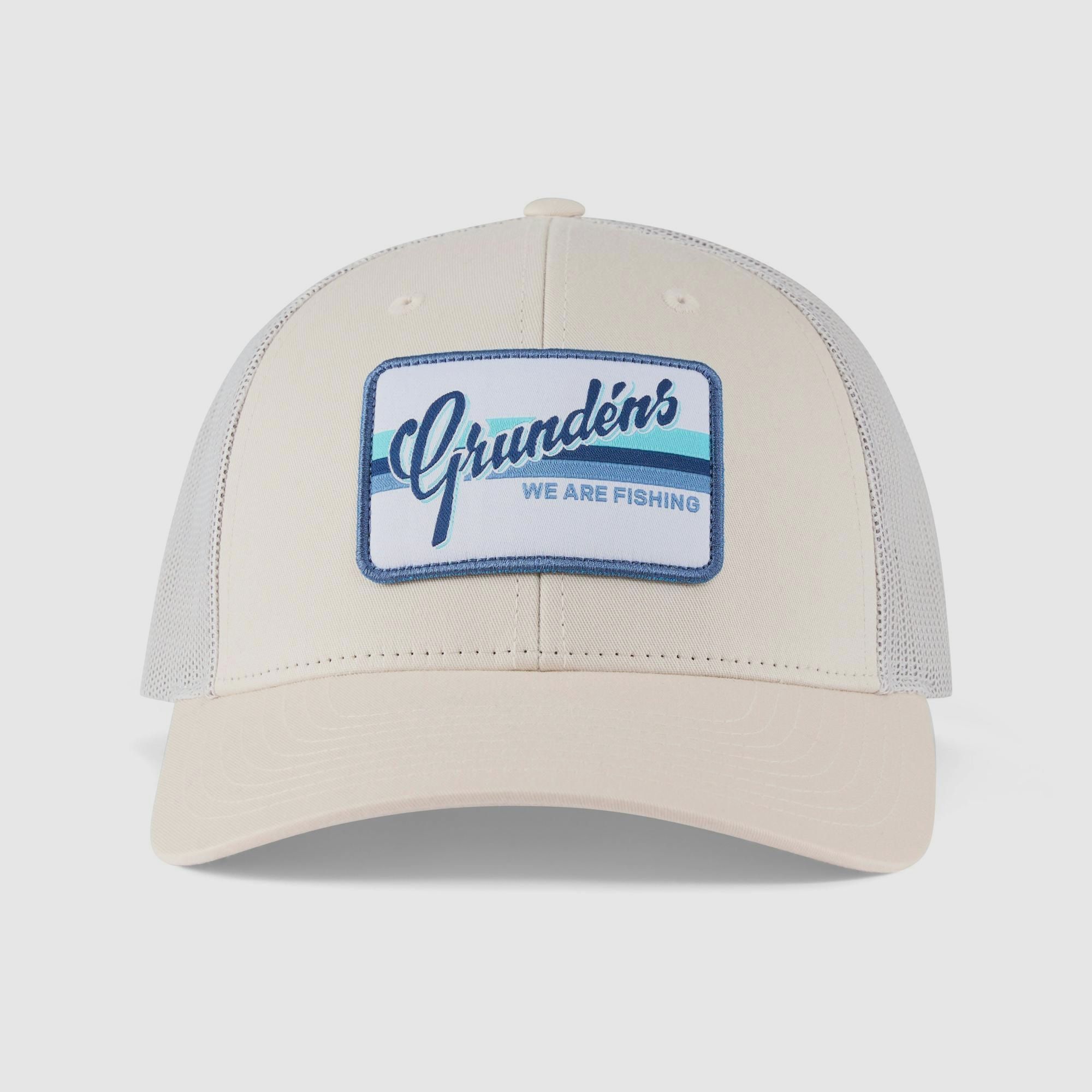 Grundens Low Pro Script Trucker Bone