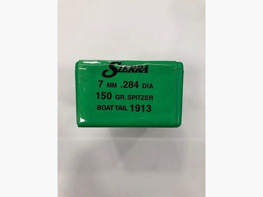 SIERRA GESCHOSSE 7MM 150 GR GAMEKING