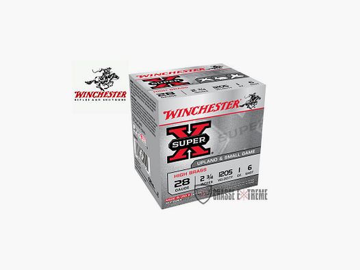 25 Cartridges WINCHESTER Super-X 28g cal 28/70
