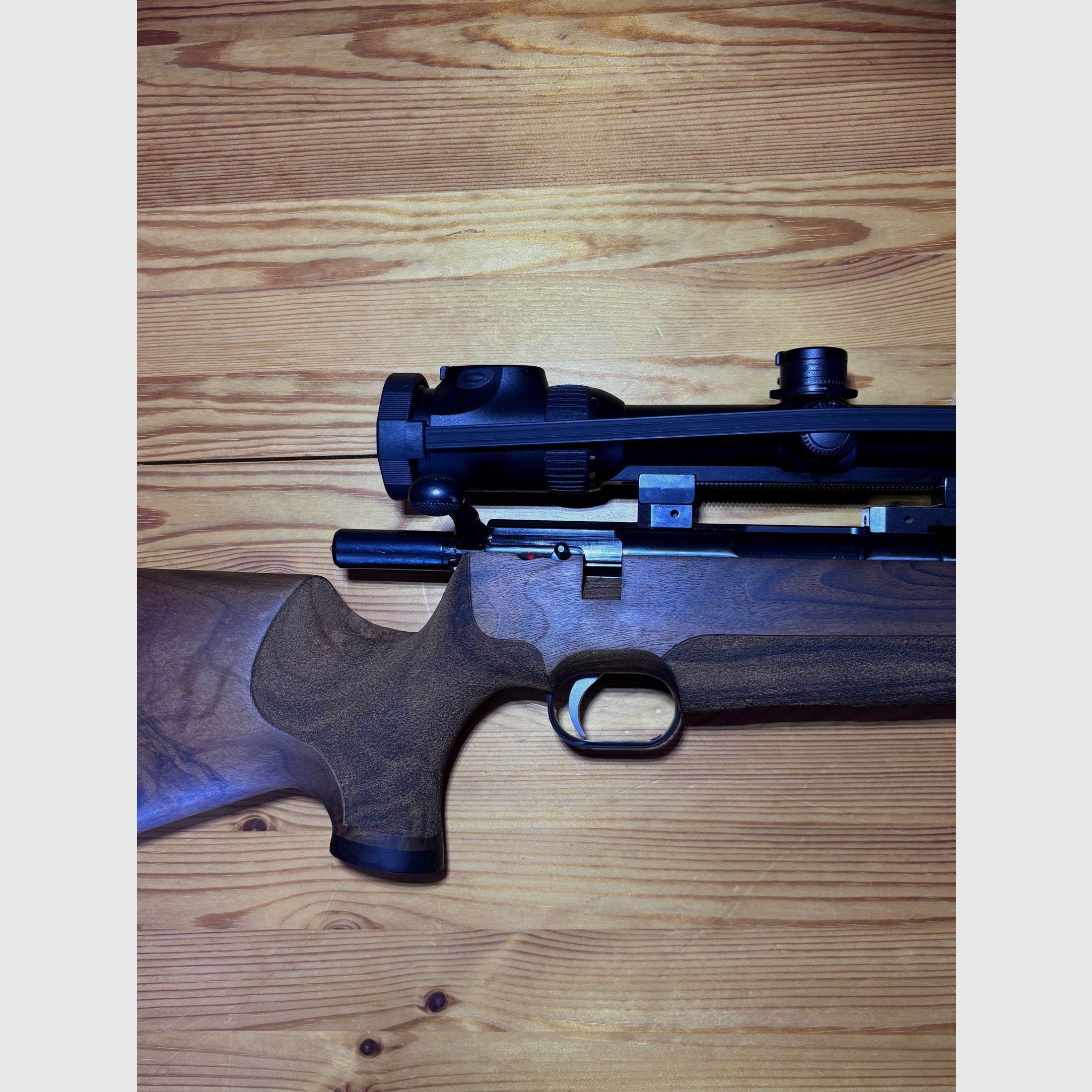 Weihrauch HW 66 Jagdmatch .222 Rem – Neuwertig / Erst 400 Schuss / Mündungsgewinde / Matchabzug