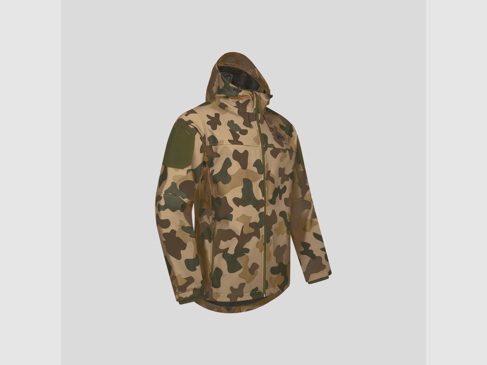 Mauser – Tornado Softshell Jack Camouflage [Maat L], afbeelding 3 van 4