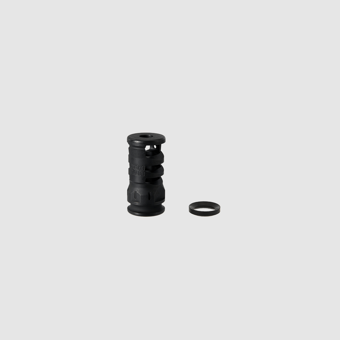 UTG AR15 Stubby Muzzle Brake, .223/5.56, 1/2"X28, 1.75"
