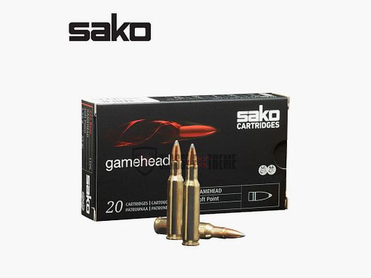 20 cartridges SAKO Gamehead Sp 243 Win 90 Gr