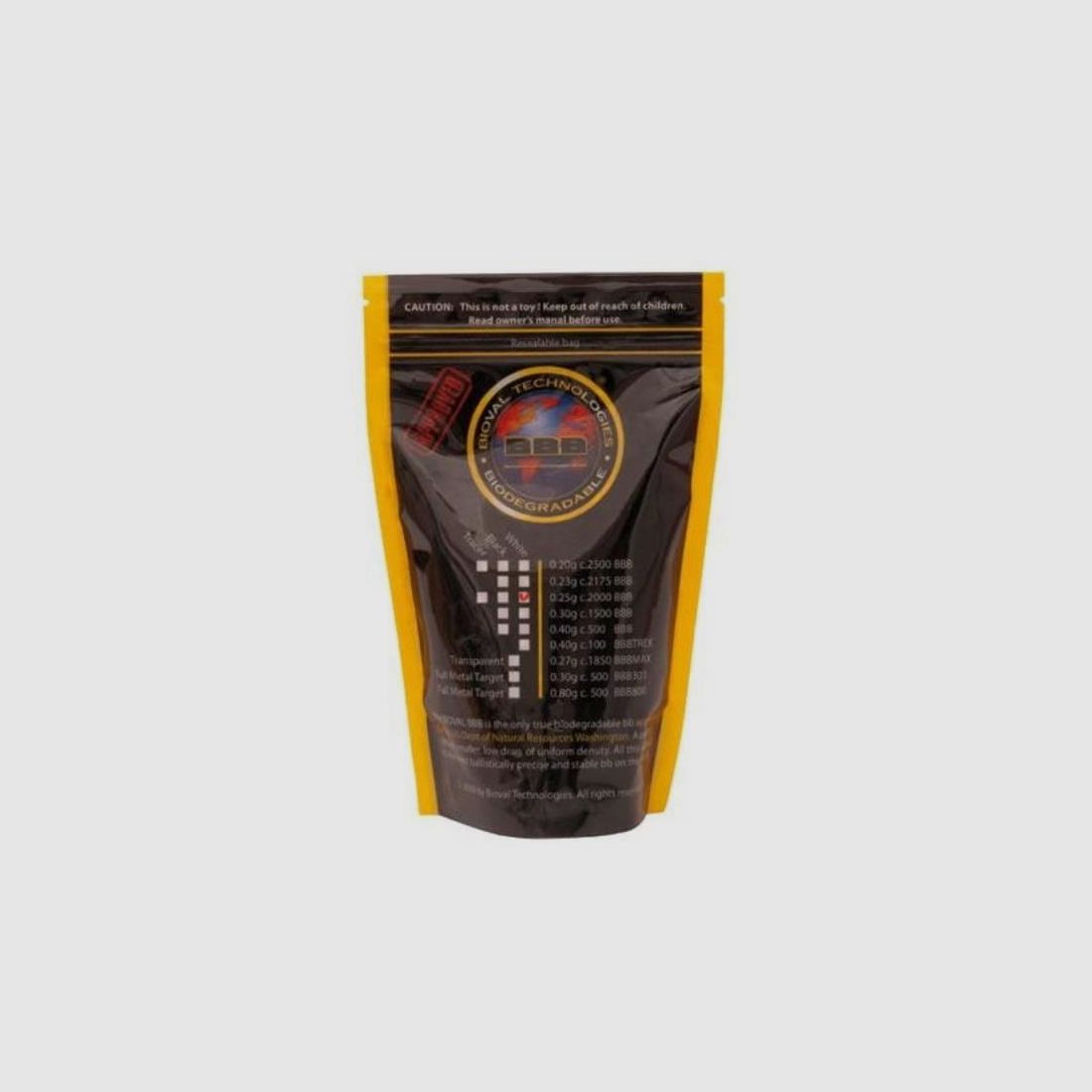 GSG Bioval Bio BB's billes Softair 0,25 g - 4.000 pcs.