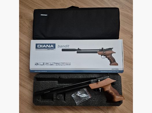 Pistola ad aria compressa Diana Bandit Cal. 4,5mm – quasi nuova!