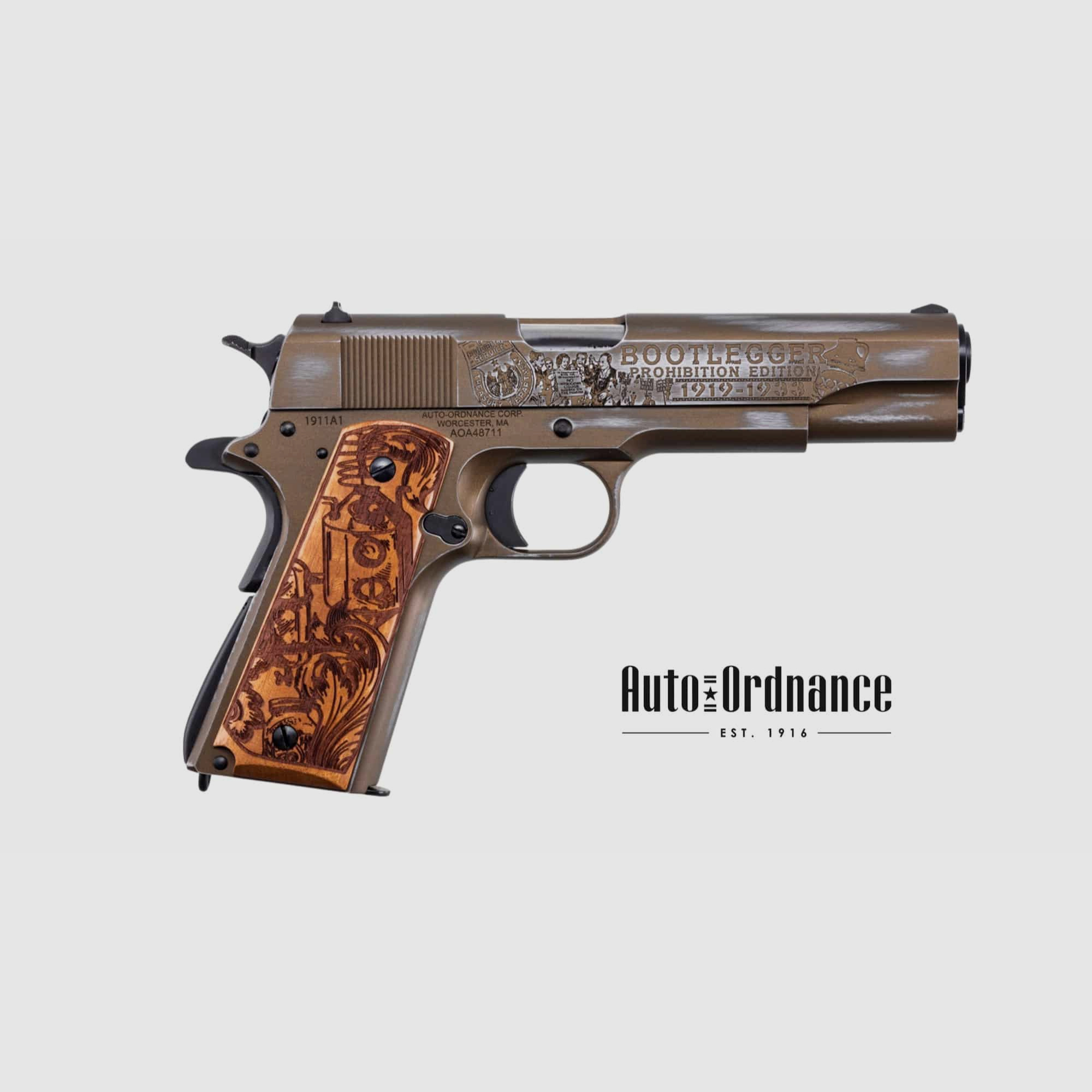 Auto-Ordnance 1911A1 Bootlegger 5″ .45 ACP