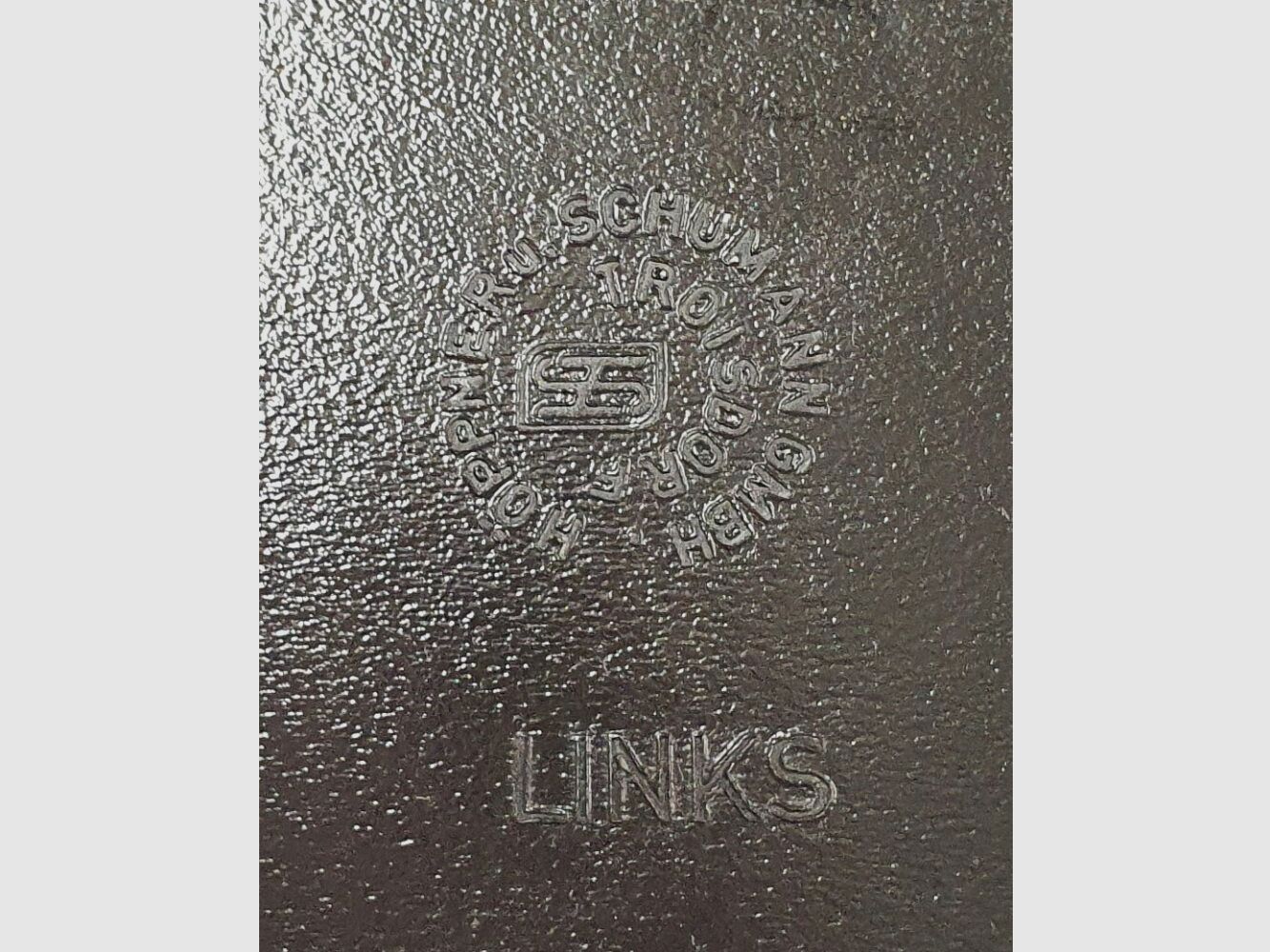 Holster voor Glock 17, 19, 45 enz. van Höppne en Schumann, links