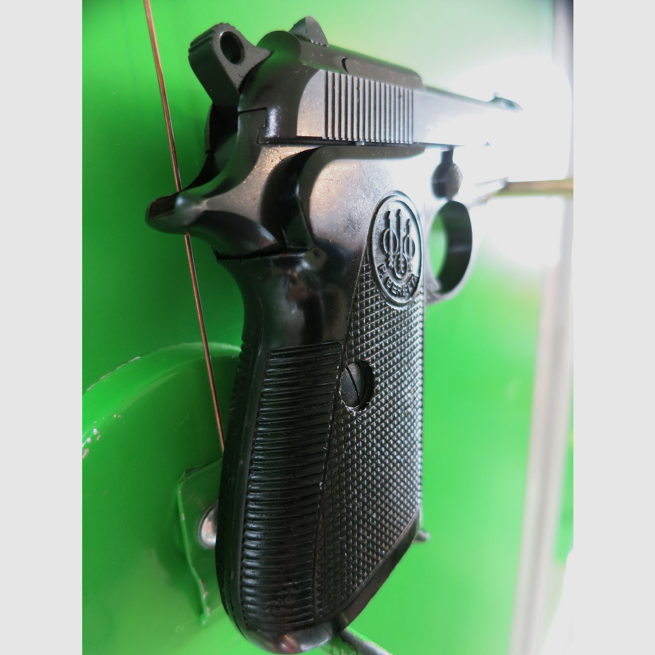 Halbautomatische  Beretta Modell 70,  7,65 mm Br. + Holster      #10
