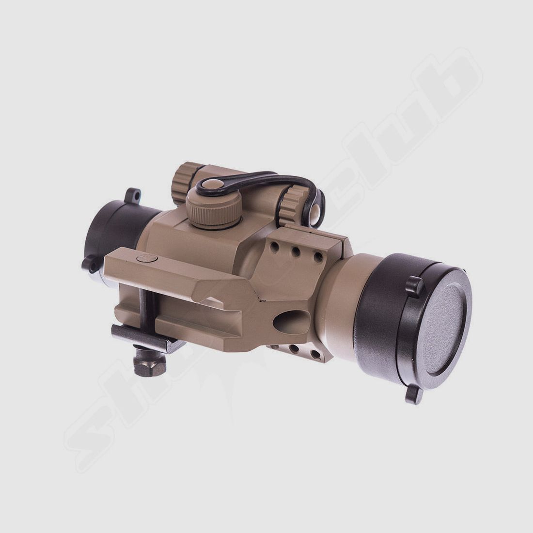 AIM-O M2 Airsoft Red Dot Sight inkl. Cantilever Mount - Desert