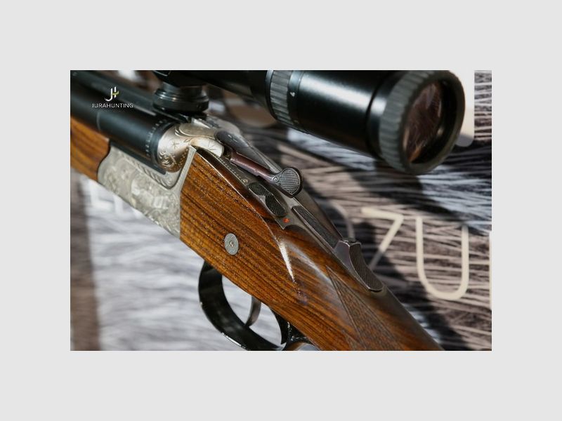 Krieghoff Trumpf; .30-06Spring, 20/76 EL 5,6x50R; Zeiss 3-12x56 Diavari-Z