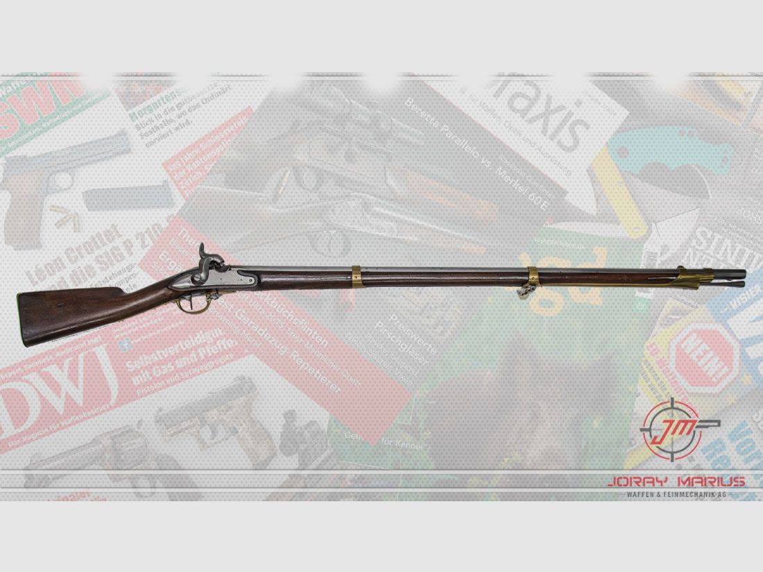 Perkussionsgewehr 1804/42 Bern