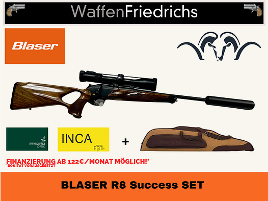 BLASER R8 Success Komplettangebot SET - WaffenFriedrichs