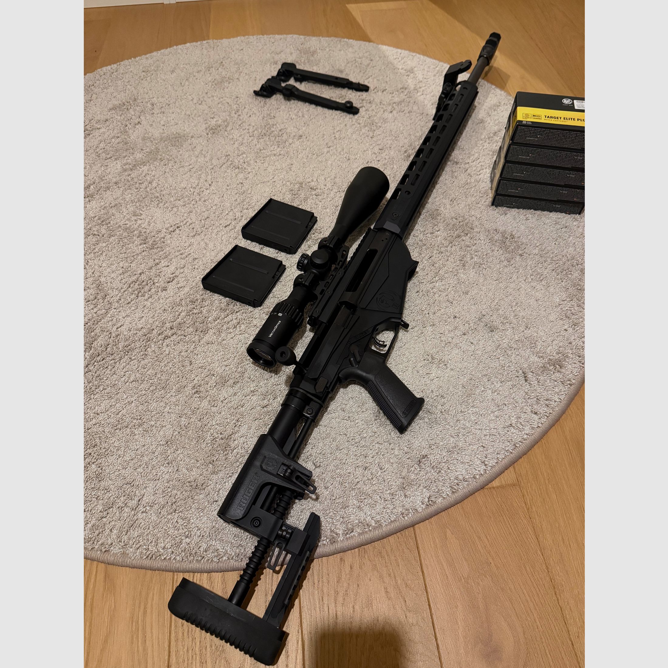 Ruger Precision Rifle 300 Win mag 26 cali Long Range Sniper