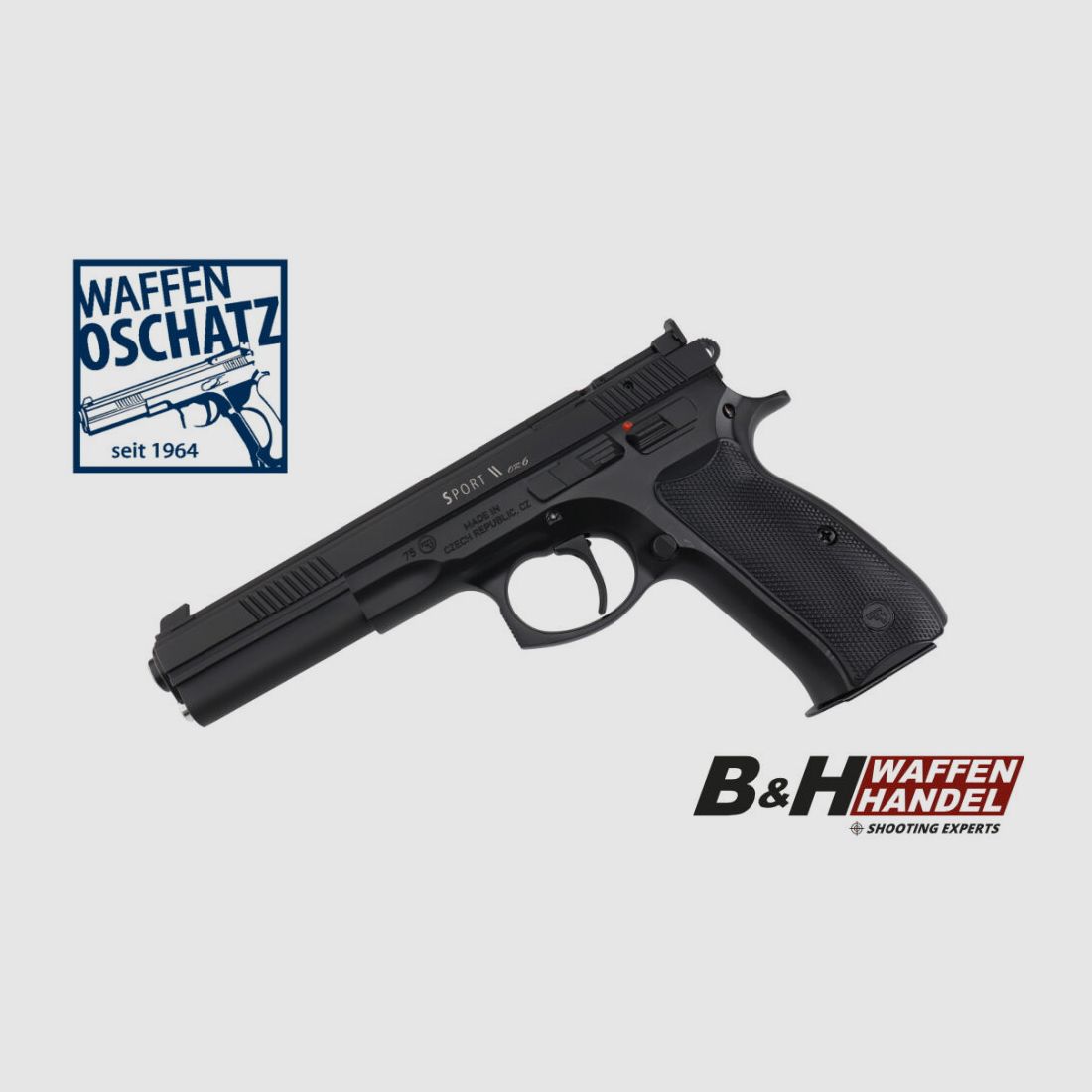 Waffen Oschatz CZ75 Sport II OR 6" SAO